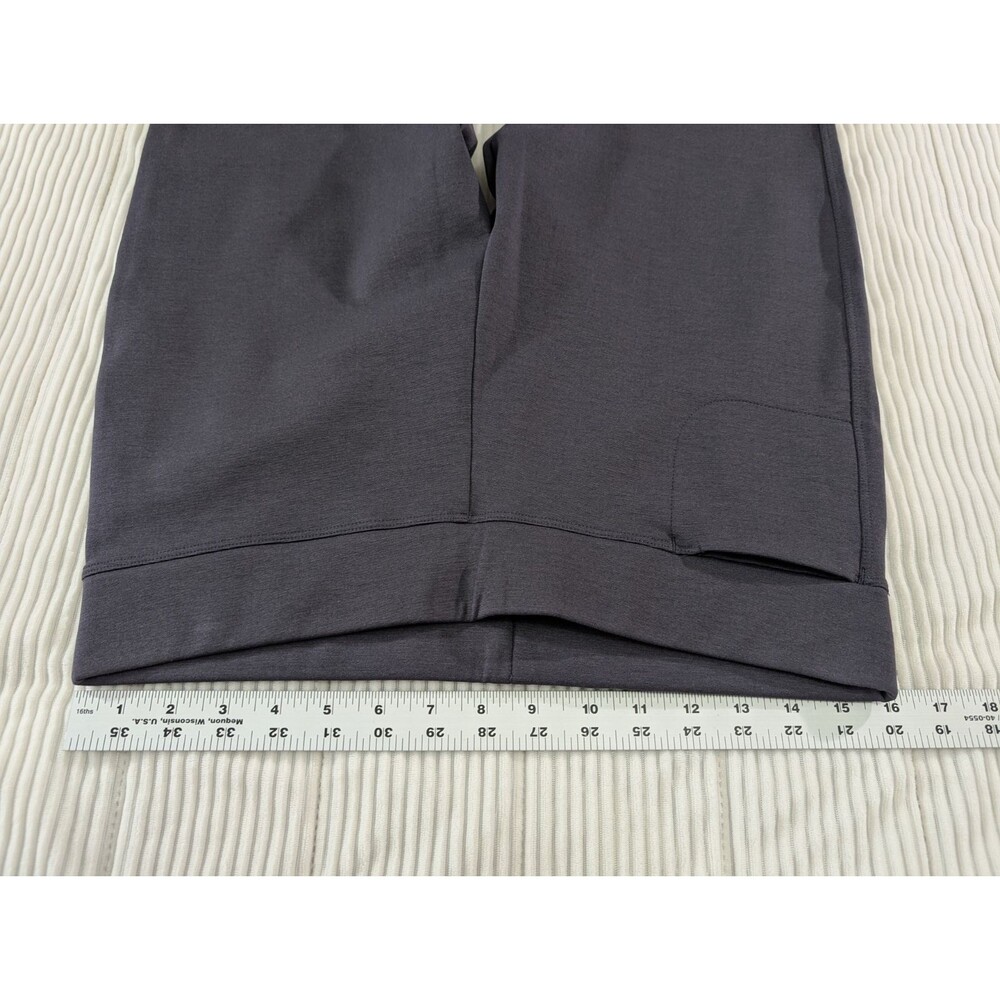 American Giant Ponte Pants Womens 14 Gray Pull On Stretch Leggings Work - Picture 9 of 12